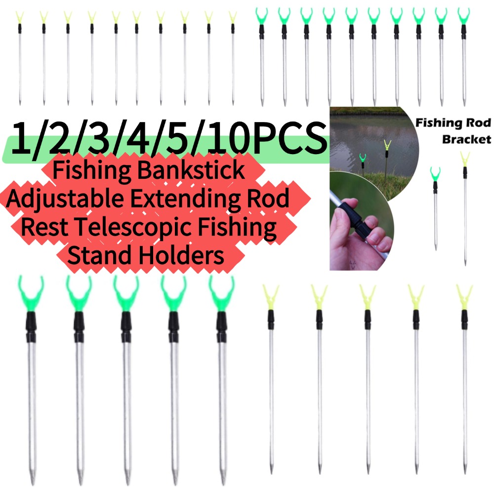 1/5/10 個 * 50/80 センチメートル釣りバンクス - Fishing Rod Casting のレビューと価格