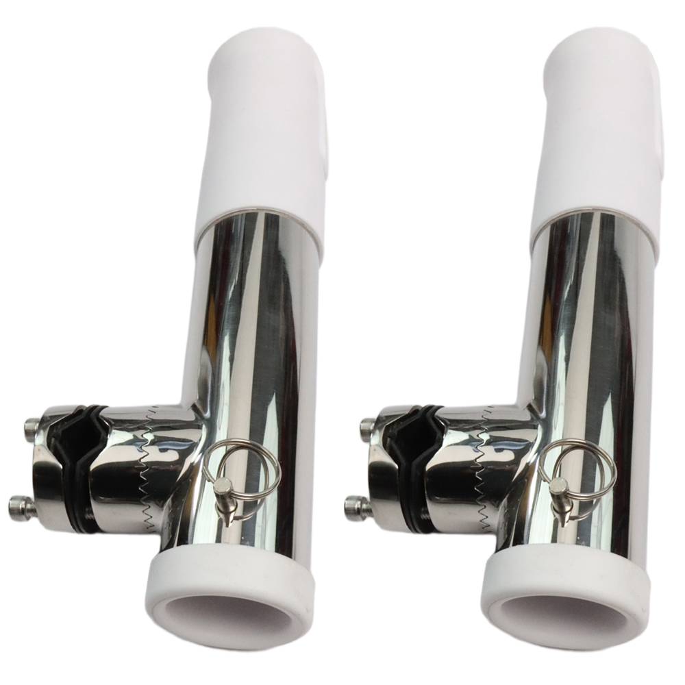 2個入りボート釣り竿ホルダー、ステンレス製釣り竿ホルダー、溶 - Fishing Rod Holder のレビューと価格