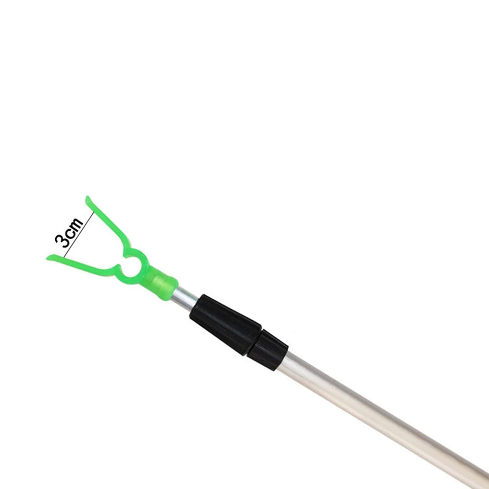 伸縮式アルミ合金2段ブラケットポールラックスタンド釣り竿ホル - Fishing Rod Casting のレビューと価格