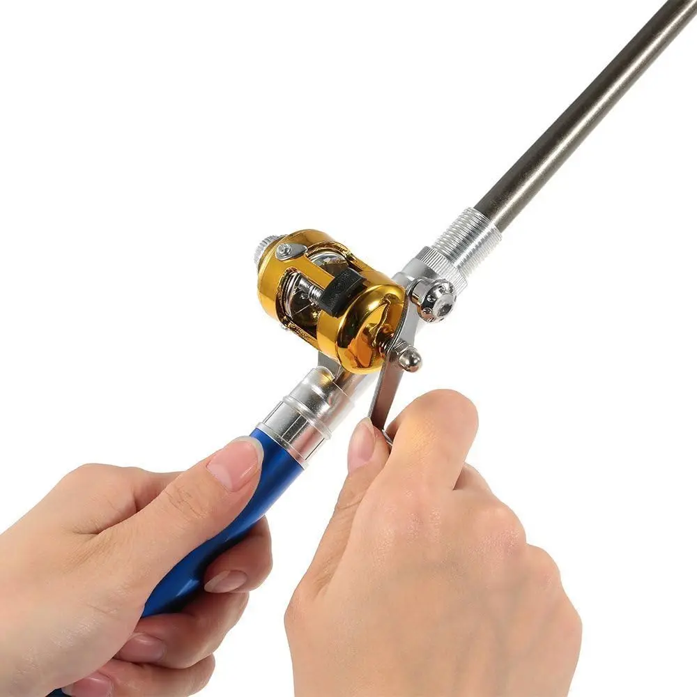 ポケットアイスフィッシングロッド＆リールコンボセット ペン型 - Fishing Rod Ice のレビューと価格