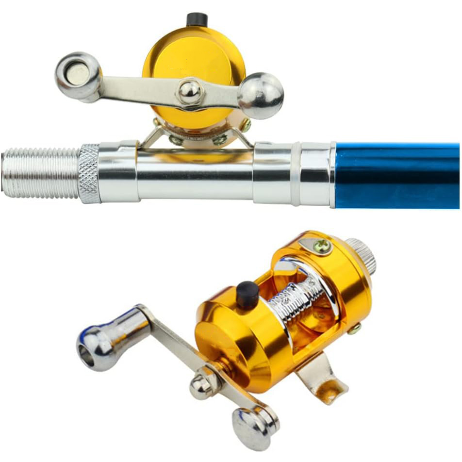 ポケットアイスフィッシングロッド＆リールコンボセット ペン型 - Fishing Rod Ice のレビューと価格