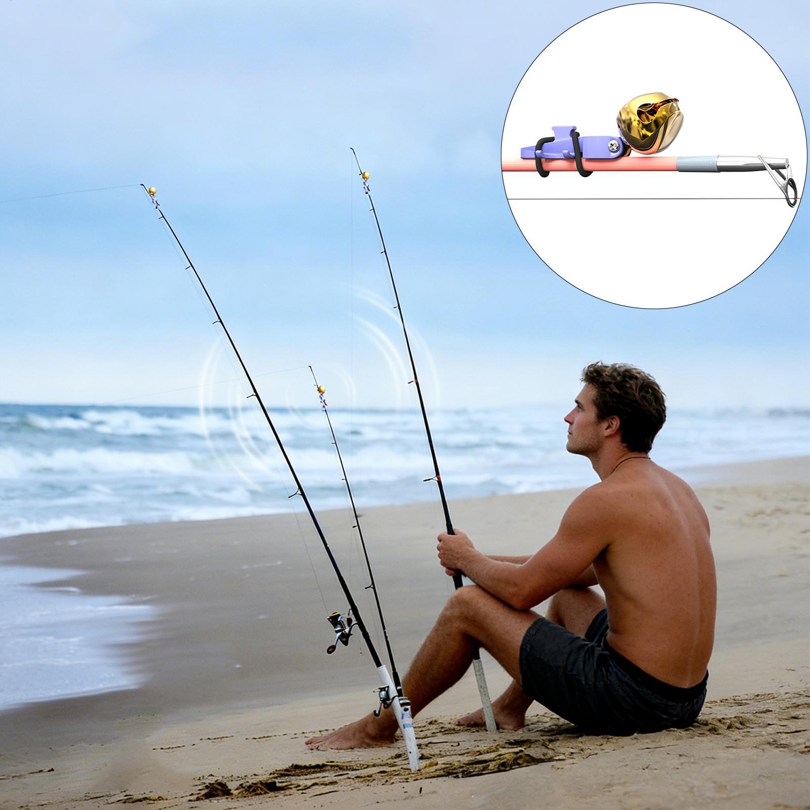 5個入り釣り用バイトアラームベル ロッドクリップ 釣り用品  - Fishing Rod Ice のレビューと価格